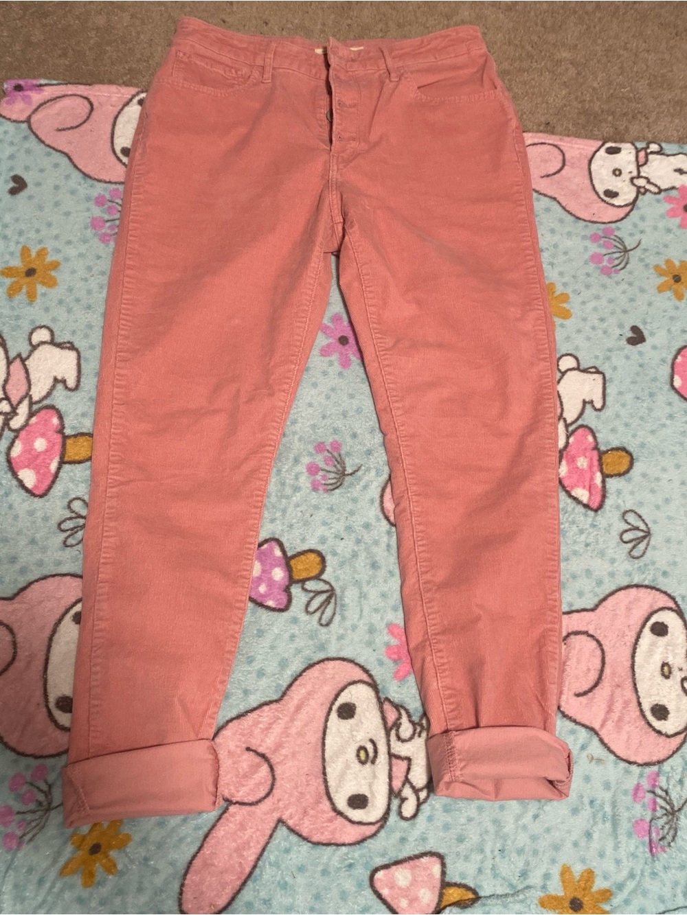 Levi's Pink Corduroy Pants